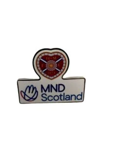 MND Scotland Crested Pin Badge