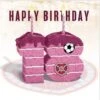 NB26 Age Birthday Cake Card - 18