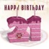 NB27 Age Birthday Cake Card - 21