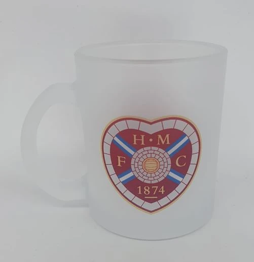 Frosted Mug With Coloured Crest 1 Frosted Mug With Coloured Crest
