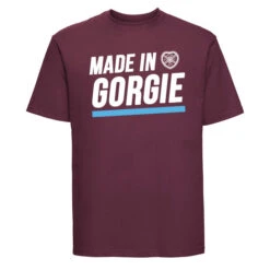22/23 Maroon T-Shirt - Made In Gorgie
