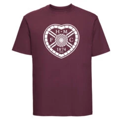 22/23 Maroon T-Shirt - White Crest
