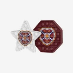 2 PACK OCTAGON & STAR PUSH-ITZ FIDGET