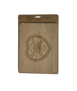 2 Pack Wooden Engraved Placemats
