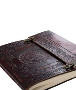 Large Handcrafted Leather Portfolio Folder -StyleHub Sales Store heartofmidlothian largehandcraftedleatherportfoliofolder 1509025031Notebook1