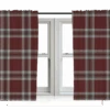 Tartan Style 72" Drop Curtains