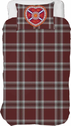 Tartan Style Toddler Duvet Set